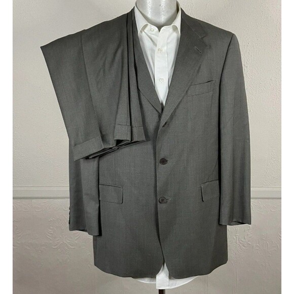 Hart Shaffner Two Piece Dillard's,Made In USA,Men Jacket 43R ,Pants 38 Inch Wais - Picture 1 of 16